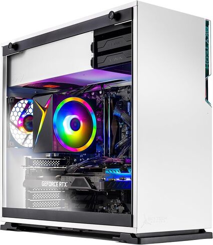Skytech Chronos 3 Gaming PC Desktop ، Ryzen 7 7700 3.8 GHz (5.3GHz Turbo) ، AMD RX 9060 XT 8GB ، 1TB Gen4 NVME SSD ، 32GB DDR5 RAM 5200 RGB ، 650W GOLD ، WI-FI ، WIN 11 in Kuwait