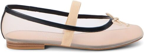 جوز الهند بواسطة Matisse Womens Bronx Mary Jane Ballet Flats Casual - Black in Saudi Arabia