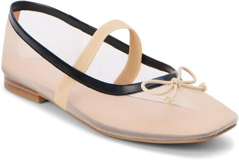 جوز الهند بواسطة Matisse Womens Bronx Mary Jane Ballet Flats Casual - Black in Saudi Arabia
