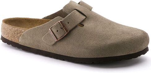 Birkenstock Women's Boston Soft Footbed Clogs, Mink, Tan, 10-10.5 Medium US in Saudi Arabia
