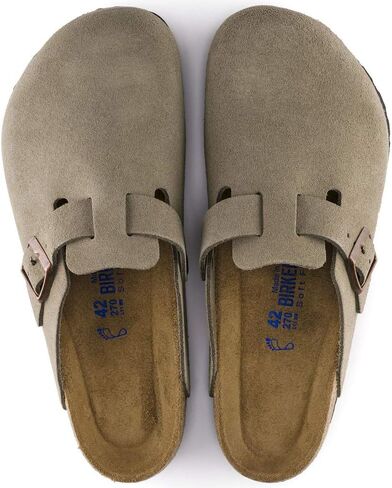 Birkenstock Women's Boston Soft Footbed Clogs, Mink, Tan, 10-10.5 Medium US in Saudi Arabia