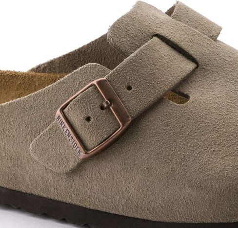 Birkenstock Women's Boston Soft Footbed Clogs, Mink, Tan, 10-10.5 Medium US in Saudi Arabia