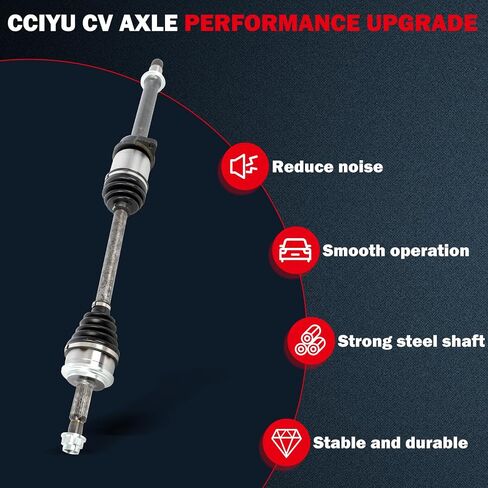 cciyu 66-5298 CV Axle Shaft Assembly Fit 2006-2008 for Toyota RAV4 2.4L,2009-2012 for Toyota RAV4 2.5L Front Right Passenger Side FWD in Saudi Arabia