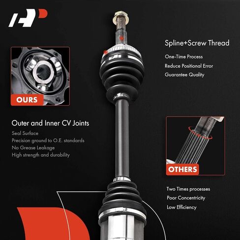 A-Premium CV Axle Goxbly مجموعة متوافقة مع Toyota Sienna 2004-2010 AWD ، 3.3L 3.5L ، جانب الراكب الأيمن الأمامي in Saudi Arabia