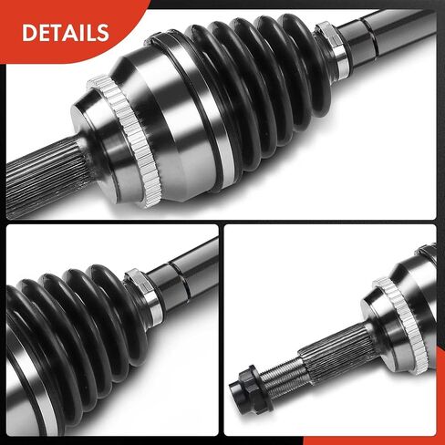 A-Premium CV Axle Goxbly مجموعة متوافقة مع Toyota Sienna 2004-2010 AWD ، 3.3L 3.5L ، جانب الراكب الأيمن الأمامي in Saudi Arabia