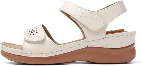 Tilocow Sandals Women Wedge Shoes - Orthopedic Comfortable Arch Support Platform Sandals for Women Wedge Summer Dressy Casual Bunion Walking Sandals in Kuwait