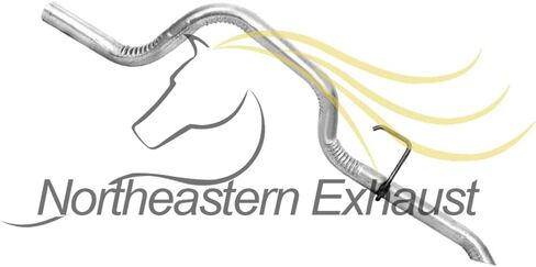 Northeastern Muffler Tailpipe Exhaust System Kit compatible with: 1999-2001 Jeep Grand Cherokee 4.7L in Saudi Arabia