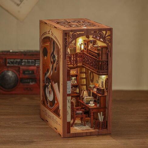 Hands Craft -DIY Miniature Kit Book Nook |Eternal Bookstore in Saudi Arabia