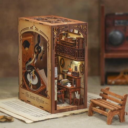 Hands Craft -DIY Miniature Kit Book Nook |Eternal Bookstore in Saudi Arabia