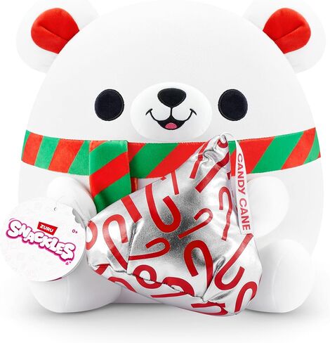 Snackles Christmas Reindeer & Reeses Peanut Butter 14 Inch Plush by ZURU, Ultra Soft Plush, Collectible Plush with Real Licensed Brands, Stuffed Animal, Giftable, Holiday in Saudi Arabia