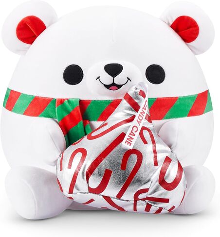 Snackles Christmas Reindeer & Reeses Peanut Butter 14 Inch Plush by ZURU, Ultra Soft Plush, Collectible Plush with Real Licensed Brands, Stuffed Animal, Giftable, Holiday in Saudi Arabia