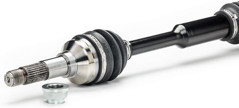 Monster XP Series Rear CV Axles & Brg Kits for Yamaha Rhino 450 & 660 2004-2009, Left & Right, Telescoping, Built Tough, 4340 Chromoly Steel, Direct Fit, Factory Length with 4" of Travel in Saudi Arabia