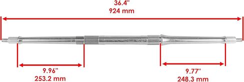 Caltric Rear Axle Shaft with Nut compatible with Yamaha Tri Z 250 YTZ250 1985-1986 / 38W-25381-10-00 in Saudi Arabia