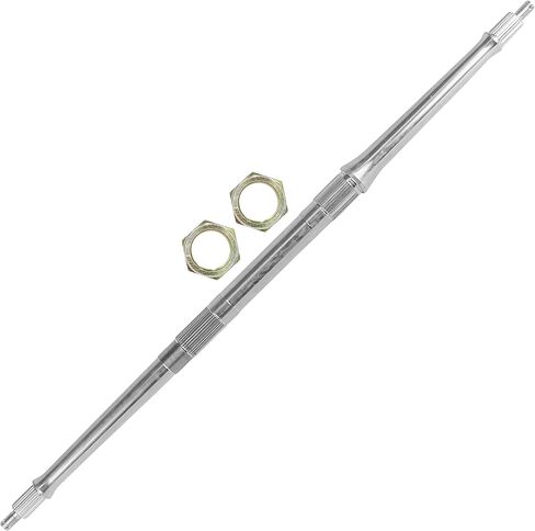 Caltric Rear Axle Shaft with Nut compatible with Yamaha Tri Z 250 YTZ250 1985-1986 / 38W-25381-10-00 in Saudi Arabia