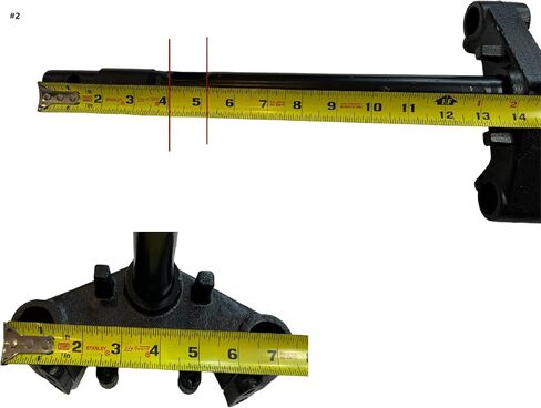 GY6 125CC150CC #2 Scooter Triple Tree Front End Steering Fork Stem Fit for Chinese Scooter Moped Jonway150cc 50cc fit for Razer etc... in Saudi Arabia