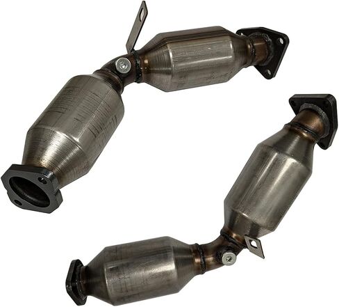 AutoShack Driver and Passenger Side Catalytic Converter Pair 2 Direct Fit Replacement for Nissan 370Z 350Z INFINITI Q50 G35 M37 M35 QX70 FX35 Q40 Q60 Q70L 2008-2013 G37 V6 (EPA Compliant) EMCC26199PR in Saudi Arabia