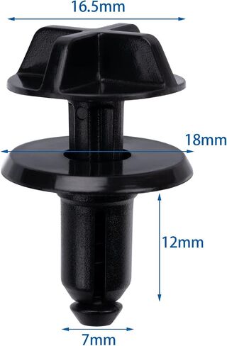 OAUTOO 20PCS Lower Radiator Shield Clip-type-type type clip for Ford W716510-S300 Fits Mustang Fusion F150 Explorer MKC Aviator in Kuwait