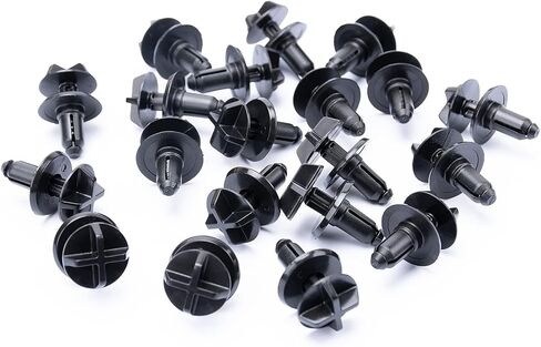 OAUTOO 20PCS Lower Radiator Shield Clip-type-type type clip for Ford W716510-S300 Fits Mustang Fusion F150 Explorer MKC Aviator in Kuwait