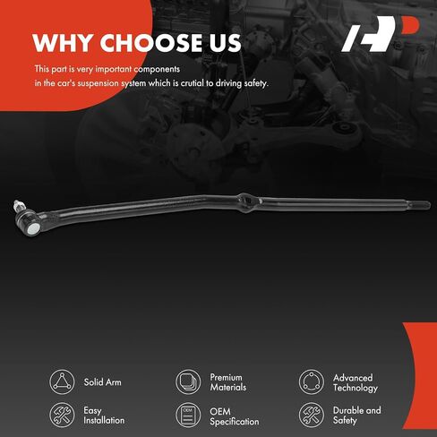 A-Premium Front Left Inner Tie Rod End, Compatible with Dodge Ram 1500 2006-2008, Ram 2500 2003-2008, Ram 3500 2003-2008 in Saudi Arabia