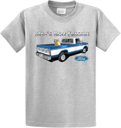 Ford Truck Man's Best Friend Dog Lab Men's Pickup Classic Retro Retriever F150 Garage Mechanic in Saudi Arabia