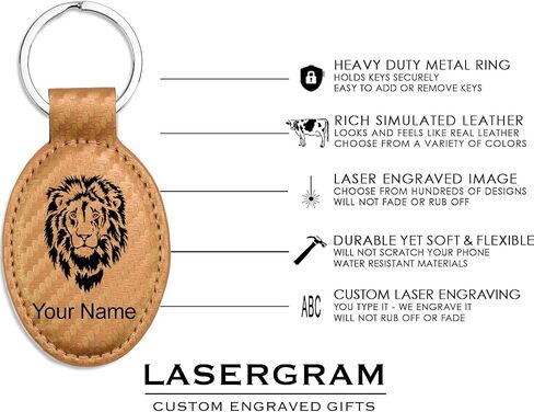تشمل سلسلة مفاتيح Lasergram Oval ، وردة البوصلة ، ونقش مخصصة in Kuwait