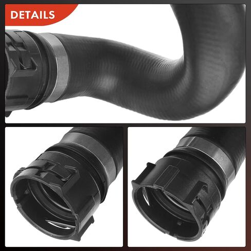 A-Premium Lower Chainant Soidant خرطوم متوافق مع BMW X5 E70 2007 2008 2009 2010 L6 3.0L Sport Utility ، المبرد إلى الترموستات ، استبدل# 17127537108 in Saudi Arabia