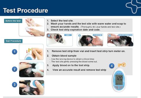 50 x CERA-PET Vet Blood Glucose Strips for Cats & Dogs, Pet Owners and Vet Test Replacement Strips in Saudi Arabia