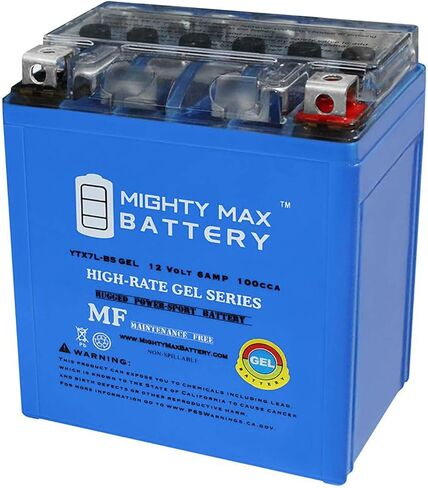 Mighty Max Battery 12V 6AH Gel 100CCA Battery Replacement for Honda 500 CMX500, A 17-18 in Saudi Arabia