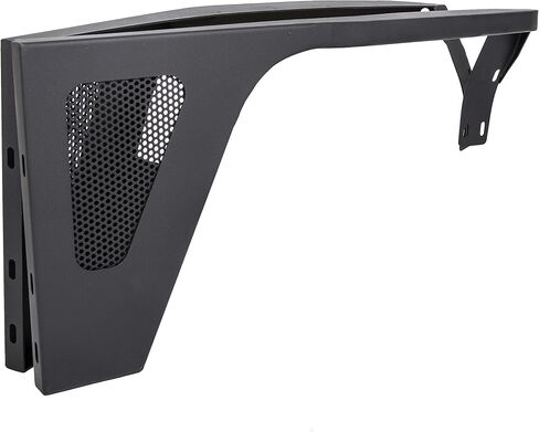 KUAFU Front Fender Flares Compatible with 1987-1995 Jeep Wrangler YJ Body Armor Rocker Guards with LED Eagle Lights Powder Coated Steel Driver and Passenger Side in Saudi Arabia