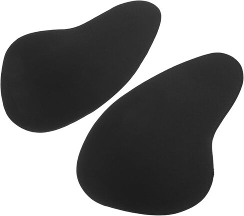 1PAIR منصات الورك القابلة لإعادة الاستخدام للنساء إدراج الإسفنج المريح للتشكيل الطبيعي لسائقي المكاتب والطلاب الذين يعززون الوركين والأرداف مع تصميم محمول أسود in Kuwait