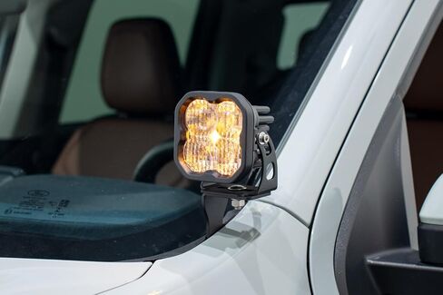 Diode Dynamics Stage Series Backlit Ditch Light Kit compatible with Ford Maverick 2022-2024, Bracket Only None in Saudi Arabia