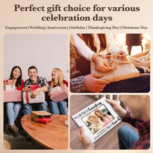 Coworker Gifts Picture Frame, Best Friend Photo Frame, Thank You Appreciation Gifts for Coworkers Friends, Wood 4x6 Photo Picture Frames for Desk Display-D09 in Saudi Arabia