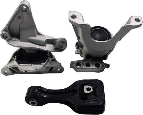 مجموعة كاملة من محرك MOTOR & AUTO TRANS MOUNT متوافقة مع 2016-2021 Honda Civic 1.5L CVT Turbo Automatic Engine & Transmission 500820TEKM02 ، 50890TBAA82 ، 50850TBCA81 in Saudi Arabia