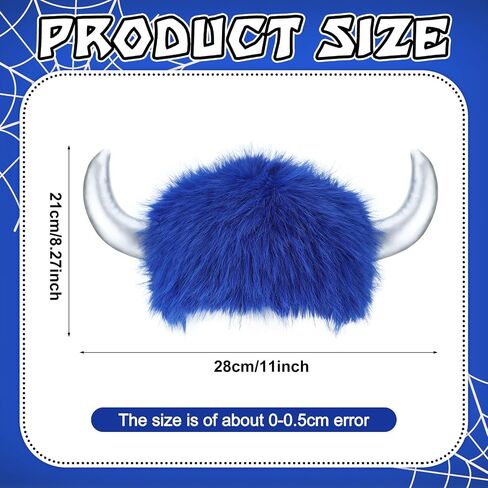 Blue Buffalo Hat Original Costume Accessory for Adult Man Women Halloween Party in Saudi Arabia