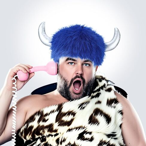 Blue Buffalo Hat Original Costume Accessory for Adult Man Women Halloween Party in Saudi Arabia