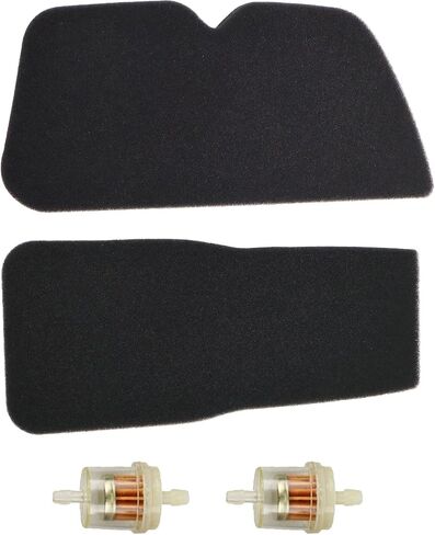 2PCS Front & Rear Air Filter Set Compatible with Suzuki VS1400 Intruder S83 Boulevard # i257 87-09 in Saudi Arabia