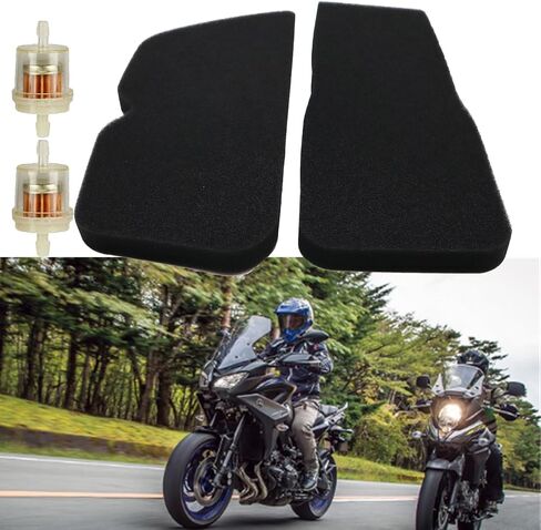 2PCS Front & Rear Air Filter Set Compatible with Suzuki VS1400 Intruder S83 Boulevard # i257 87-09 in Saudi Arabia