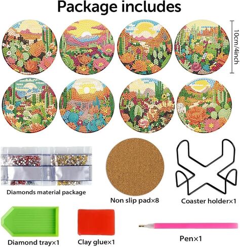 مجموعات الفن الماسي للقطط من Lophomie للبالغين، مجموعات الطلاء الماسي للبالغين المبتدئين، لوحة فنية ماسية 5D مع مجموعات فنية دائرية للأحجار الكريمة للبالغين للهدايا، ديكور جدار المنزل، مقاس 14 × 14 بوصة in Kuwait