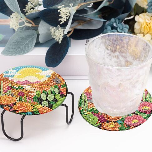 مجموعات الفن الماسي للقطط من Lophomie للبالغين، مجموعات الطلاء الماسي للبالغين المبتدئين، لوحة فنية ماسية 5D مع مجموعات فنية دائرية للأحجار الكريمة للبالغين للهدايا، ديكور جدار المنزل، مقاس 14 × 14 بوصة in Kuwait