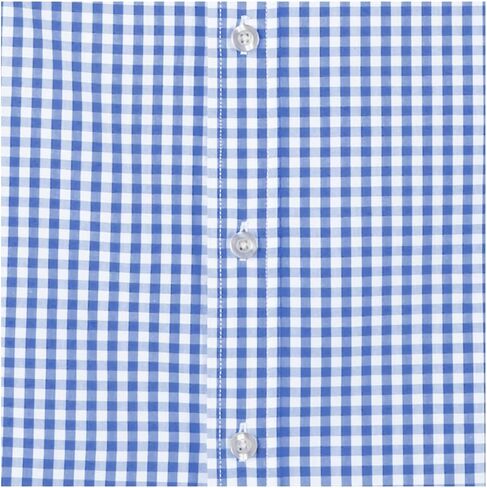 Men's Plaid Casual Slim Fit Long Sleeve Button Down Dress Shirts in Kuwait