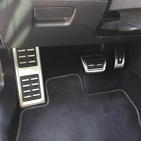 Fit for Audi Q3 2016-2021, Car Pedal Covers, Car Non-Slip Pedal Pads Set, Pedal Covers Extenders, Car Accessories in Saudi Arabia