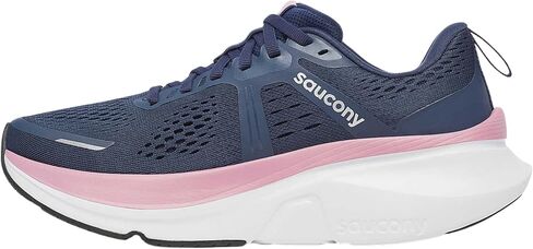 Saucony Women's Guide 18 Sneaker, Black/White, 11 in Saudi Arabia