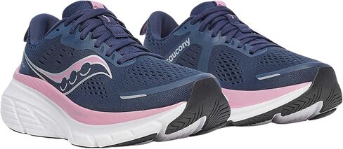 Saucony Women's Guide 18 Sneaker, Black/White, 11 in Saudi Arabia