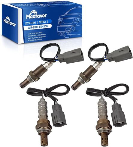 2Pcs Upstream and 2Pcs Downstream Oxygen O2 Sensor Replacement for 2005 2006 2007 2008 2009 Toyota 4Runner Lexus GX470 4.7L, for 2007 Toyota Fj Cruiser 4.0L O2 Sensor 234-9051 234-4261 in Saudi Arabia