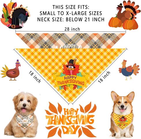 Halloween Dog Bandanas 2 Packs, Bats, Cats Witches Hats, Pumkin Reversible Triangle, Fall Pet Scarves for Puppy, Plaid PurpleDog Kerchief (X-Large, halloween-01) in Kuwait