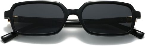 Freckles Mark Retro Polarized Rectangle Sunglasses for Women Men Trendy Sun Glasses Classic 70s Shades FM1227 in Kuwait