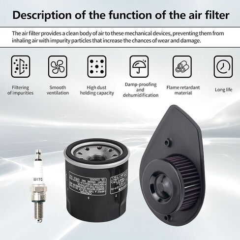 Motorcycle Air Filter & Oil Filter Compatible With Harley Street 500 750 XG500 XG750 2015-2020 in Saudi Arabia