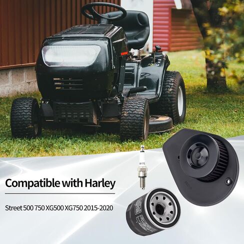 Motorcycle Air Filter & Oil Filter Compatible With Harley Street 500 750 XG500 XG750 2015-2020 in Saudi Arabia