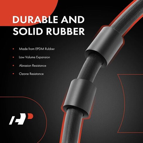 A-Premium Front Driver or Passenger Brake Hydraulic Hose Compatible with Select Ford Models - Focus 2000 2001 2002 2003 2004 - Replace# 1S4Z2078AA in Saudi Arabia