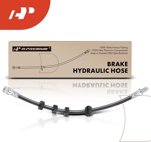 A-Premium Front Driver or Passenger Brake Hydraulic Hose Compatible with Select Ford Models - Focus 2000 2001 2002 2003 2004 - Replace# 1S4Z2078AA in Saudi Arabia